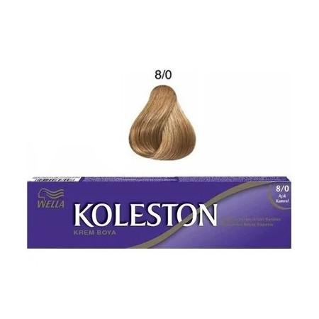 Wella Koleston 8/0 Light Brown Hair Dye | Lasting Color