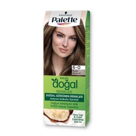 Palette Kalıcı Doğal Renkler 6.0 Koyu Kumral Saç Boyası