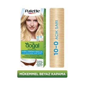 Palette Kalıcı Doğal Renkler 10-0 Açık Sarı Goji Berry Özü Saç Boyası