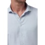 Twn Slim Fit Navy Houndstooth Shirt - Stylish Clothing