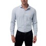 Twn Slim Fit Navy Houndstooth Shirt - Stylish Clothing