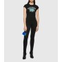 Diesel Women's Black Printed Detail T-Shirt - Stylish & Comfortable