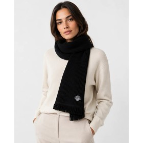 Lacoste Kadın Yün Siyah Atkı RE2411.11S