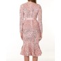 Fame Istanbul Ruffled Hem Powder Sequin Dress - Elegance and Style