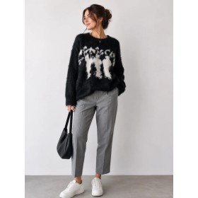 Sign Locked Everywhere Women’s Wool Sweater - For Your Elegance
