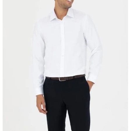 Pierre Cardin Beyaz Slim Fit Uzun Kollu Gömlek G021GL004.000.1760571.VR013