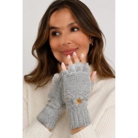 Syt Women's Foldable Fingerless Gloves - Stylish and Comfortable