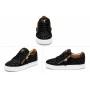 Giuseppe Zanotti Design Siyah Gold Logolu Pullu Kadın Ayakkabı 7116
