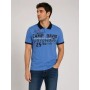 Camp David Erkek Polo Yaka Tişört Mavi  CU2300-3611-44