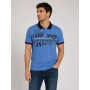 Camp David Erkek Polo Yaka Tişört Mavi  CU2300-3611-44
