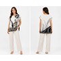 Claudıa Millen Floral Pattern Women's Blouse - Elegance Awaits