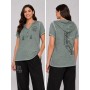 Camp David Hooded Women's Blouse - Stylish and Comfortable