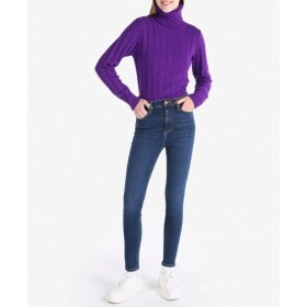 Colins Koyu Mavi Kadın Yüksel Bel Pantolon CL1065333