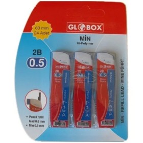 Globox 2B Min 05 Otomatik Kalem Uç 3lü Blister 6995