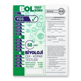 Pergel BolTest Çek Kopar Biyoloji Test Kitabı