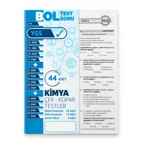 Pergel BolTest Çek Kopar Kimya Test Kitabı