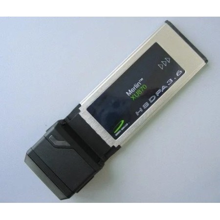 Kolleksiyon Ürün Merlin XU870 HSDPA 3.6 Global Wireless Broadband ExpressCard