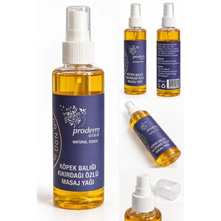 Proderm Gold Köpek Balığı Kıkırdağı Özlü Masaj Yağı 150 ML