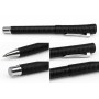 Pierre Cardin Patterned Chrome Roller Pen - Stylish and Functional