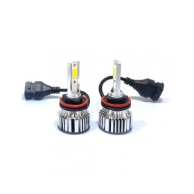 H11 Beyaz LED Xenon Şimşek Etkili Far 2 Adet