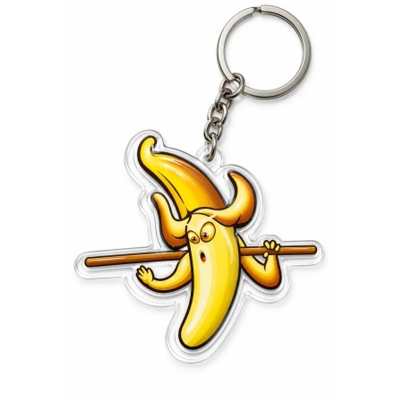 Muz Figürlü PVC Anahtarlık Z1501621 Zeus & Co.