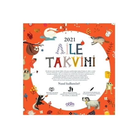 Kelepir 2021 Aile Takvimi - Ö. Çağla Acar  - ABM Yayınevi