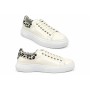 Inci Women's Shoes - White Leopard Pattern Detailed