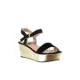 Inci Genuine Leather Black Sandals - Style & Comfort