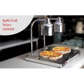 Ayaklı Sıcak Tutucu Lamba 100200 Krom - Modern Aydınlatma