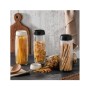 Glasslux Çizgili Cam Kavanoz 1600 cc C-00343