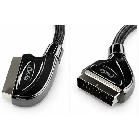Eye-Q Altın Kaplama 1,5 m Scart Kablo Eyeq Eq-ngsgold15