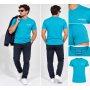 California Forever Blue Men's T-Shirt - Stylish and Comfortable