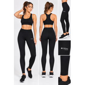 California Forever Black Women's Leggings - Modern and Chic