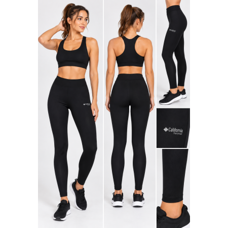 California Forever Black Women's Leggings - Modern and Chic