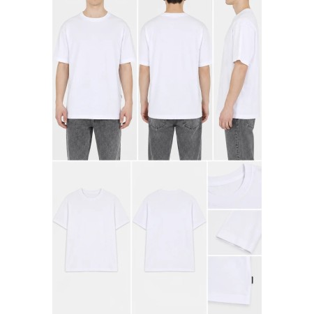 Ossy Homer Oval Etek T-Shirt - Plus Size Men's Clothing