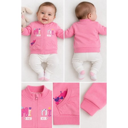 Chicco Fuchsia Girl's Sweatshirt | Stylish and Comfortable