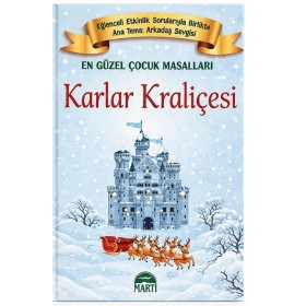 Karlar Kraliçesi Kız En Güzel Çocuk Masalları Martı Yayınları
