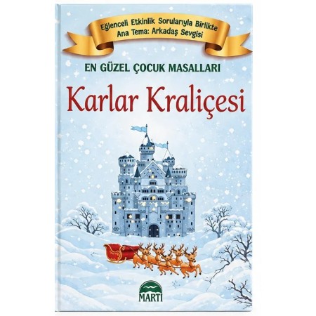 Karlar Kraliçesi Kız En Güzel Çocuk Masalları Martı Yayınları