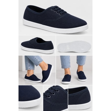 Torex Navy Women Sneaker - Elegance and Comfort