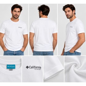 California Forever Beyaz Erkek T-Shirt MT81011-255