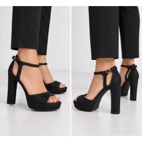 Miranda Kerr Women's Heels Black | Stylish and Comfortable