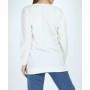 İcono Kadın Sweatshirt Ekru 3569 - Şık ve Rahat