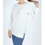 İcono Kadın Sweatshirt Ekru 3569 - Şık ve Rahat