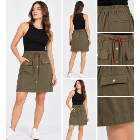 Fashion Friends Düğme Detaylı Etek 9Y0957B1
