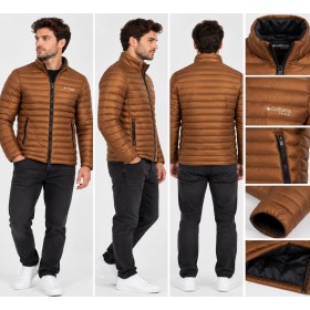 California Forever Men's Camel Puffer Jacket | Stylish and Comfortable