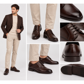 Beymen Business Men's Brown Leather Shoes