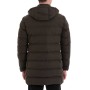 Hatemoğlu Haki Slim Fit Hakim Yaka Kapüşonlu Kaban  22232023A008_022