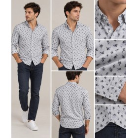 Kip Men's Slim Fit Shirt GM-2710 - Stylish and Modern