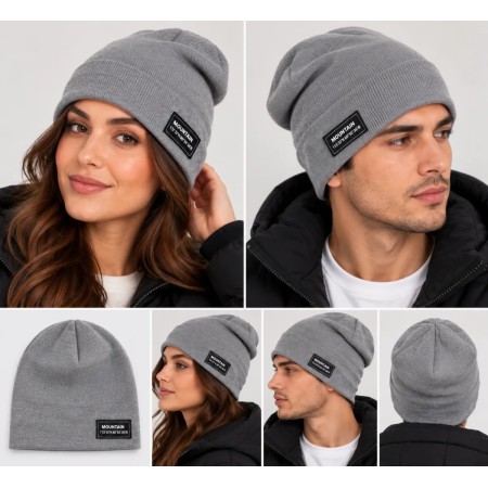 Mountain Unisex Kışlık Bere Şapka Kadın-Erkek