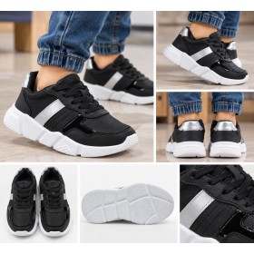 Seventeen 101170493 Orıon Black Girls Sports Shoes